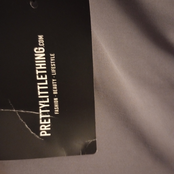 NWT Pretty Little Thing Steele Blue Woman's US Size 8 Midi Dress - Picture 6 of 6